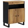 vidaXL Sideboard mit 2 T&uuml;ren 60x33x75 cm Massivholz Mango