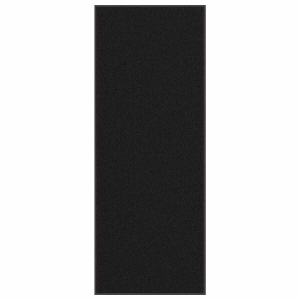 vidaXL Fußmatte Schwarz 115x300 cm