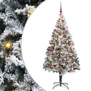 vidaXL K&uuml;nstlicher Weihnachtsbaum Wei&szlig; 180 cm