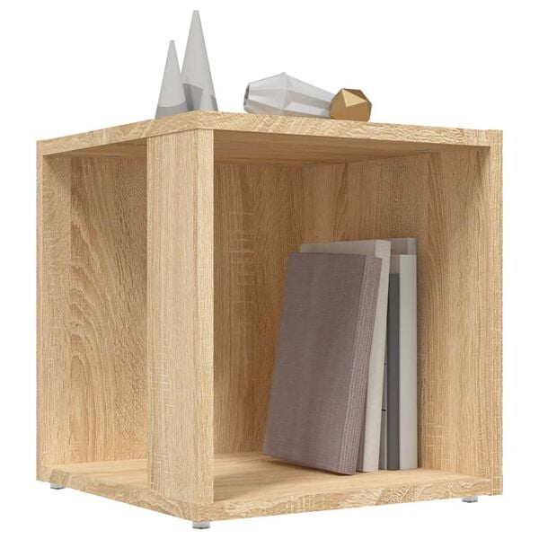 vidaXL Beistelltisch Sonoma-Eiche 33x33x34,5 cm Holzwerkstoff