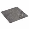 vidaXL Selbstklebende Bodenplanken Schwarz 30,5 x 30,5 cm 20 Stk. PVC