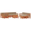 vidaXL Garten-Lounge-Set 10 stk. Wachsboden Kiefer