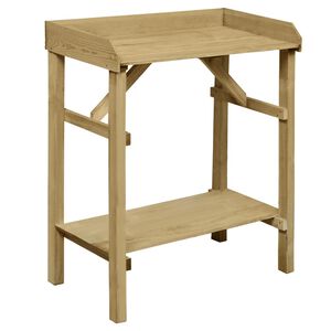 vidaXL Pflanztisch Impr&auml;gniertes Kiefernholz 75 x 40 x 90 cm