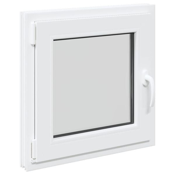 Kellerfenster RISOR Wei&szlig; 50 x 50 cm PVC und Glas