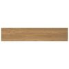 vidaXL Wandregal Wandmontiert Braun 120 x 23,5 x 4 cm Holzwerkstoff