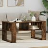 vidaXL Couchtisch Ger&auml;ucherte Eiche 92 x 49,5 x 45 cm Holzwerkstoff