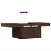 vidaXL Couchtisch Braun Eichen-Optik 80x55x40 cm Holzwerkstoff
