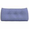vidaXL R&uuml;cken Kissen Jeans blau 100 x 24 x 50 cm Stoff