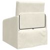 vidaXL Schlafsofa Creme 65 x 80 x 83 cm Samt
