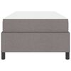 vidaXL Boxspringbett Taupe 80 x 200 cm Stoff