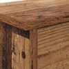 vidaXL Wandmontierter nachttisch Altholz 50 x 20 x 30 cm Holzwerkstoff
