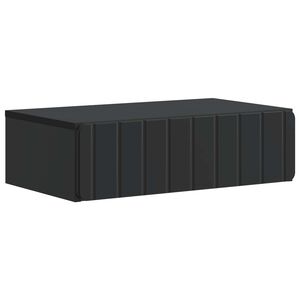vidaXL Wandmontierter Beistelltisch 59 x 34,5 x 17 cm Holzwerkstoff