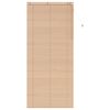 vidaXL Jalousie Eichenoptik 100 x 250 cm 35 mm Massives Paulownia-Holz