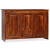 vidaXL Sideboard Massivholz Akazie 115x35x75 cm