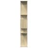 vidaXL B&uuml;cherregal Sonoma-Eiche 92x29x188 cm Holzwerkstoff