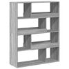 vidaXL Raumteiler Grau Sonoma 100x33x125,5 cm Holzwerkstoff