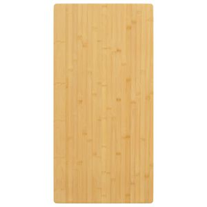 vidaXL Tischplatte 50x100x1,5 cm Bambus