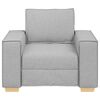 vidaXL Sofa Stuhl Wolkengrau 100x78x84 cm Stoff