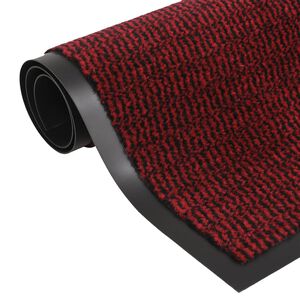 vidaXL Fu&szlig;matte getuftet 60x180 cm Rot