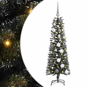 vidaXL K&uuml;nstlicher Weihnachtsbaum mit 150 LEDs mit St&auml;nder Gr&uuml;n 120 cm