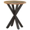vidaXL Beistelltisch 48x48x56 cm Altholz Massiv