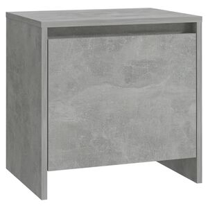 vidaXL Nachttisch Betongrau 45x34x44,5 cm Holzwerkstoff