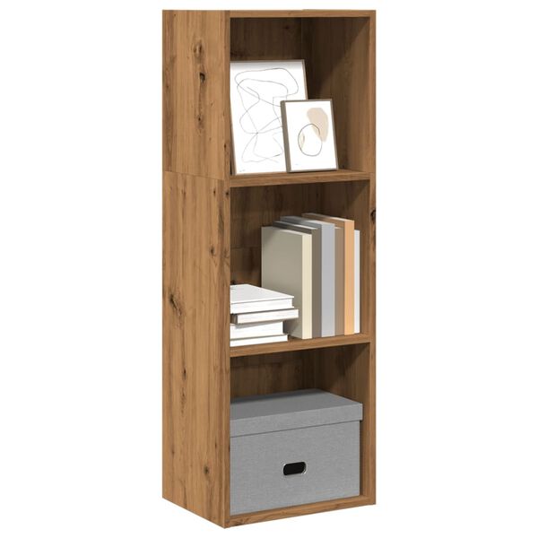 vidaXL B&uuml;cherregal Artisan-Eiche 40x30x114 cm Holzwerkstoff