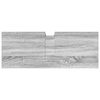 vidaXL Waschbeckenunterschrank Grau Sonoma 80x30x60 cm Holzwerkstoff