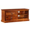 vidaXL TV-Schrank Massivholz Akazie 90x30x40 cm