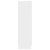 vidaXL Schuhschrank Weiß 100,5x28x100 cm Holzwerkstoff