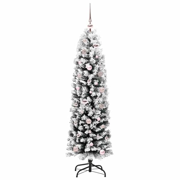 vidaXL Künstlicher Weihnachtsbaum mit 150 LEDs mit Ständer Grün 150 cm