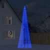 vidaXL LED-Weihnachtsbaum 1534 LEDs Blau 500 cm