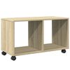 vidaXL Rollschrank Sonoma-Eiche 72x33x42,5 cm Holzwerkstoff