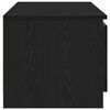 vidaXL TV-Schrank Schwarz Eichen-Optik 140x40x36 cm Holzwerkstoff