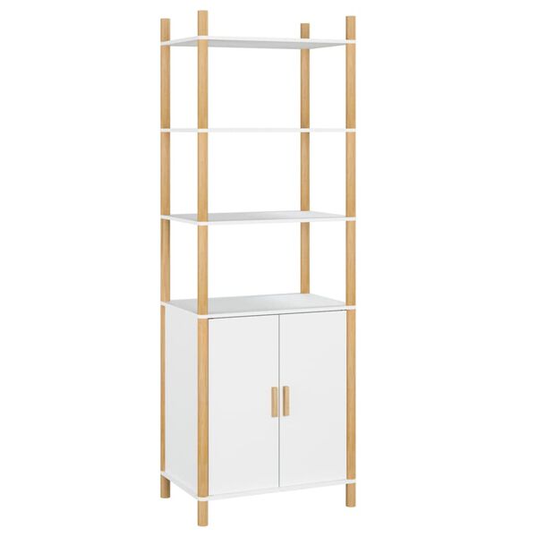 vidaXL Highboard Wei&szlig; 60x40x173 cm Holzwerkstoff