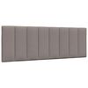 vidaXL Bettgestell ohne Matratze "Hanko" Taupe 140x190 cm Stoff