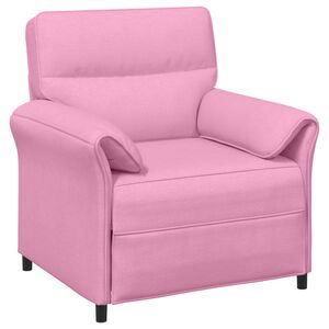 vidaXL 1-Sitzer Sofa Rosa 88 x 83 x 95 cm Stoff