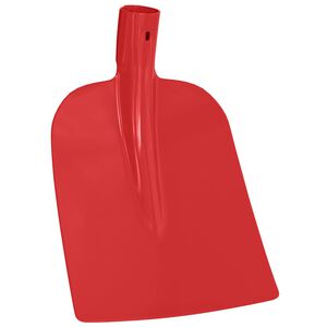 vidaXL Schaufelkopf Rot 32 x 24,5 cm Pulverbeschichteter Stahl