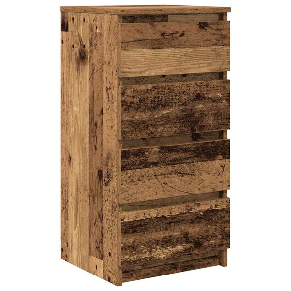 vidaXL Sideboard Altholz-Optik 37,5x35x76 cm Holzwerkstoff
