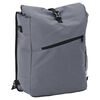 vidaXL Fahrradtasche Grau 33 x 16 x 48 cm Polyester