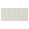 vidaXL Au&szlig;enrollo 405 (B)x140 (H) cm Cremewei&szlig;