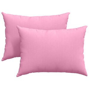 vidaXL Sofakissen 2 pcs Rosa 70 x 50 cm Stoff