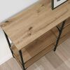 vidaXL Konsolentisch Artisan-Eiche 160 x 29 x 80 cm Holzwerkstoff