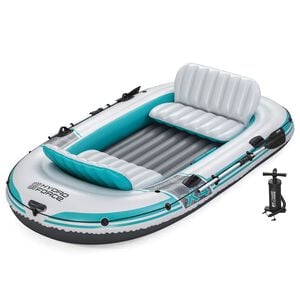 Bestway Schlauchboot Grau und Wei&szlig; 3,15 x 1,65 m PVC