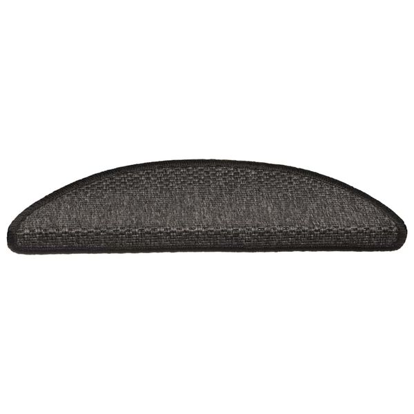 vidaXL Stufenmatten Selbstklebend Sisal-Optik 30Stk. 56x17x3cm