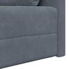 vidaXL Boden-Sofa-Bett Dunkelgrau 213 x 70 x 77 cm Samt