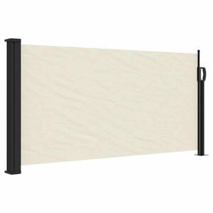 vidaXL Seitenmarkise Ausziehbar Creme 100x300 cm