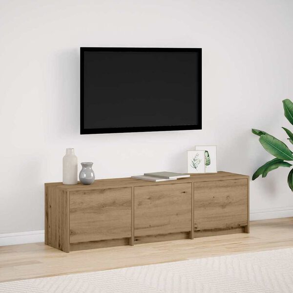 vidaXL TV-Einheiten Artisan-Eiche 140 x 34 x 40 cm Holzwerkstoff