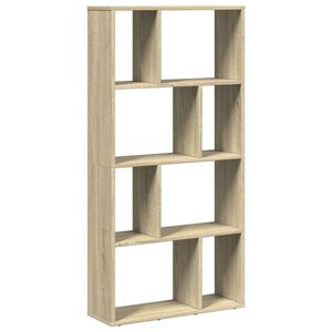 vidaXL B&uuml;cherregal Sonoma-Eiche 60x20x120,5 cm Holzwerkstoff