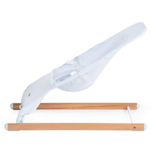 CHILDHOME Babywippe Evolux Naturfarben und Wei&szlig;